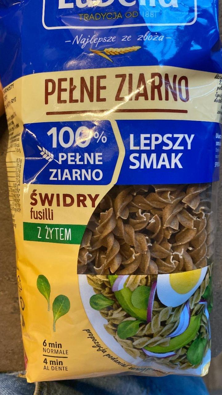 Zdjęcia - Pełne Ziarno świdry fusilli z żytem Lubella