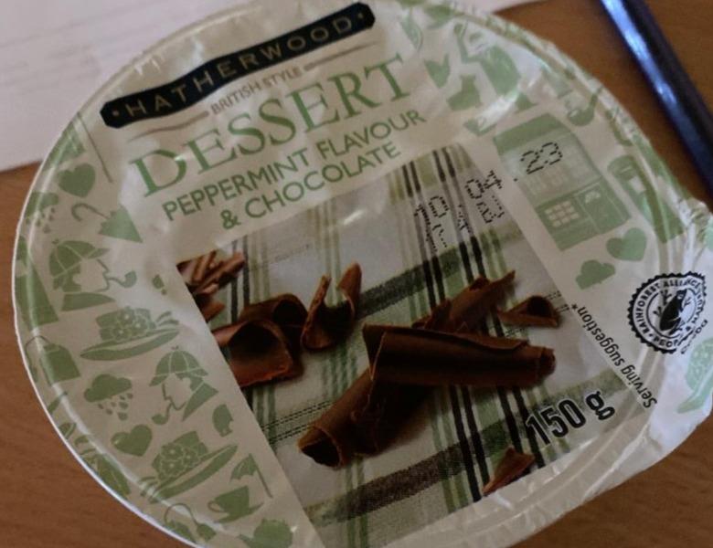 Zdjęcia - Dessert pepermint flavout & chocolate Lidl