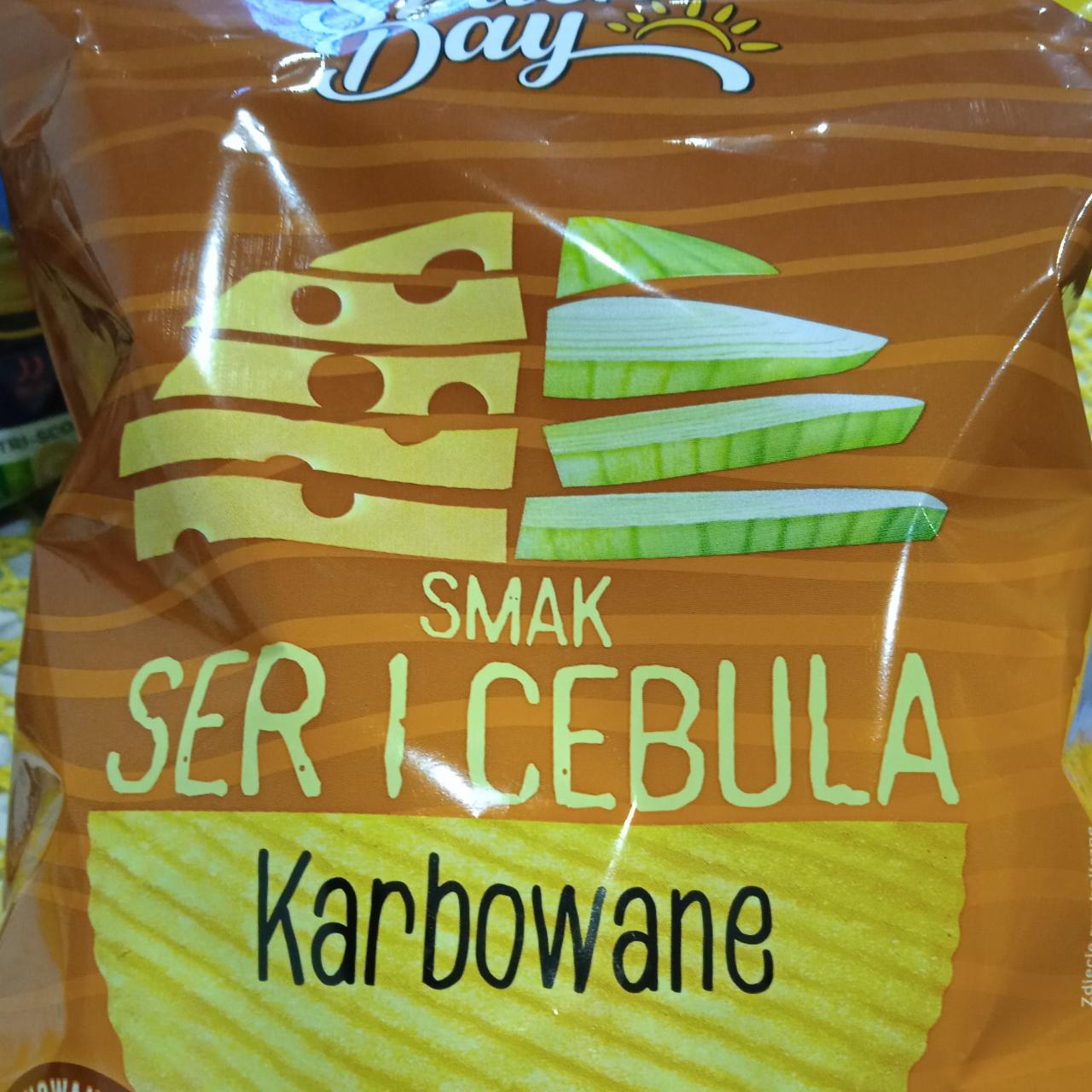 Zdjęcia - Smak ser i cebula karbowane Snack Day