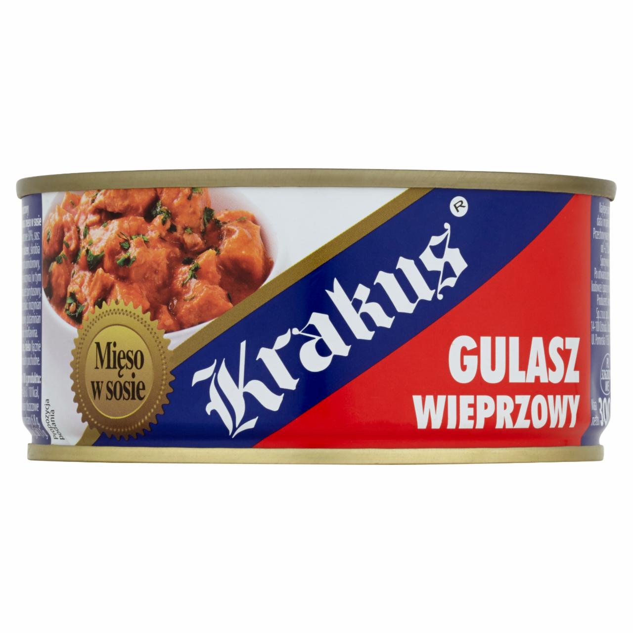 Zdjęcia - Konserwa gulasz wieprzowy 300 g Krakus