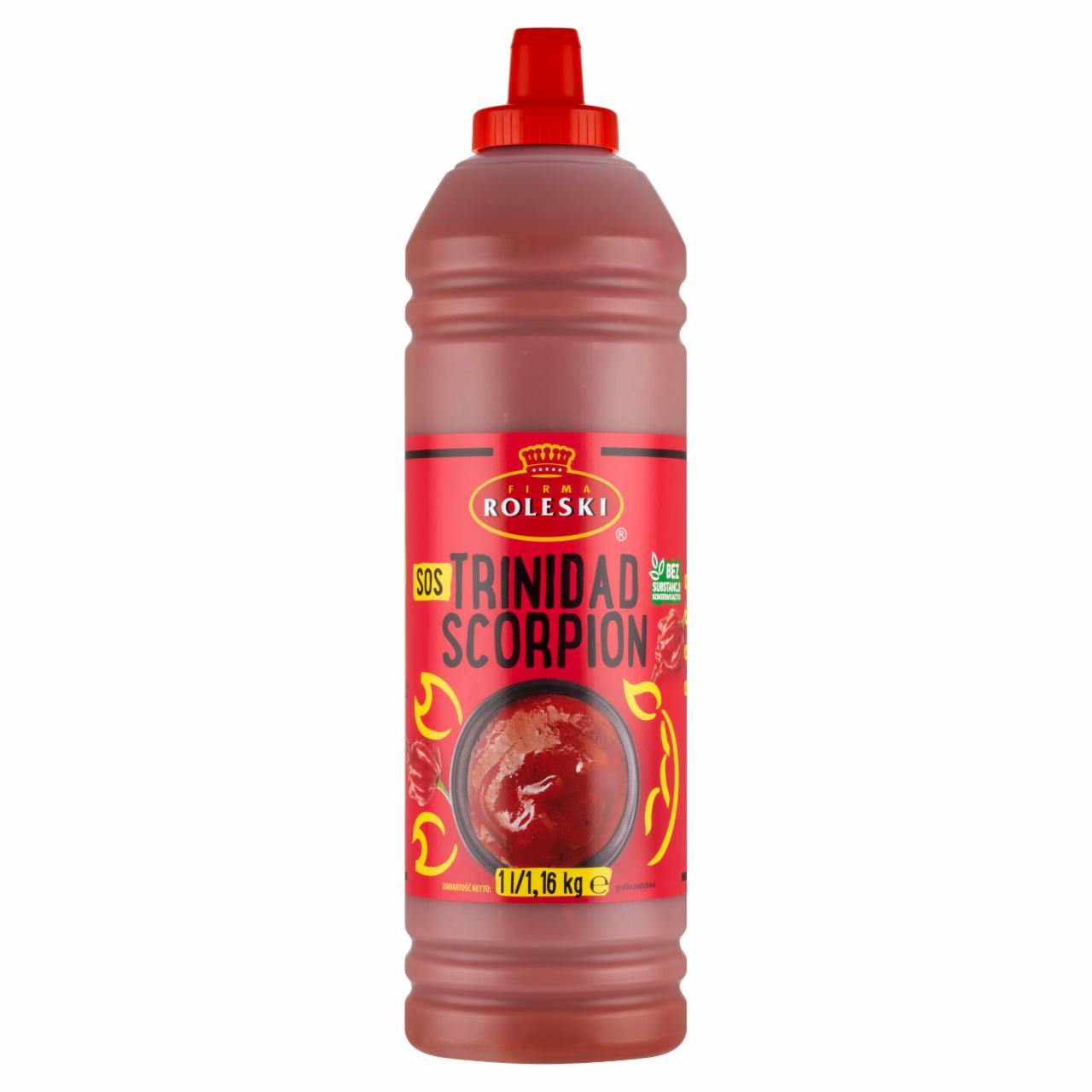 Zdjęcia - Firma Roleski Sos trinidad scorpion 1 l