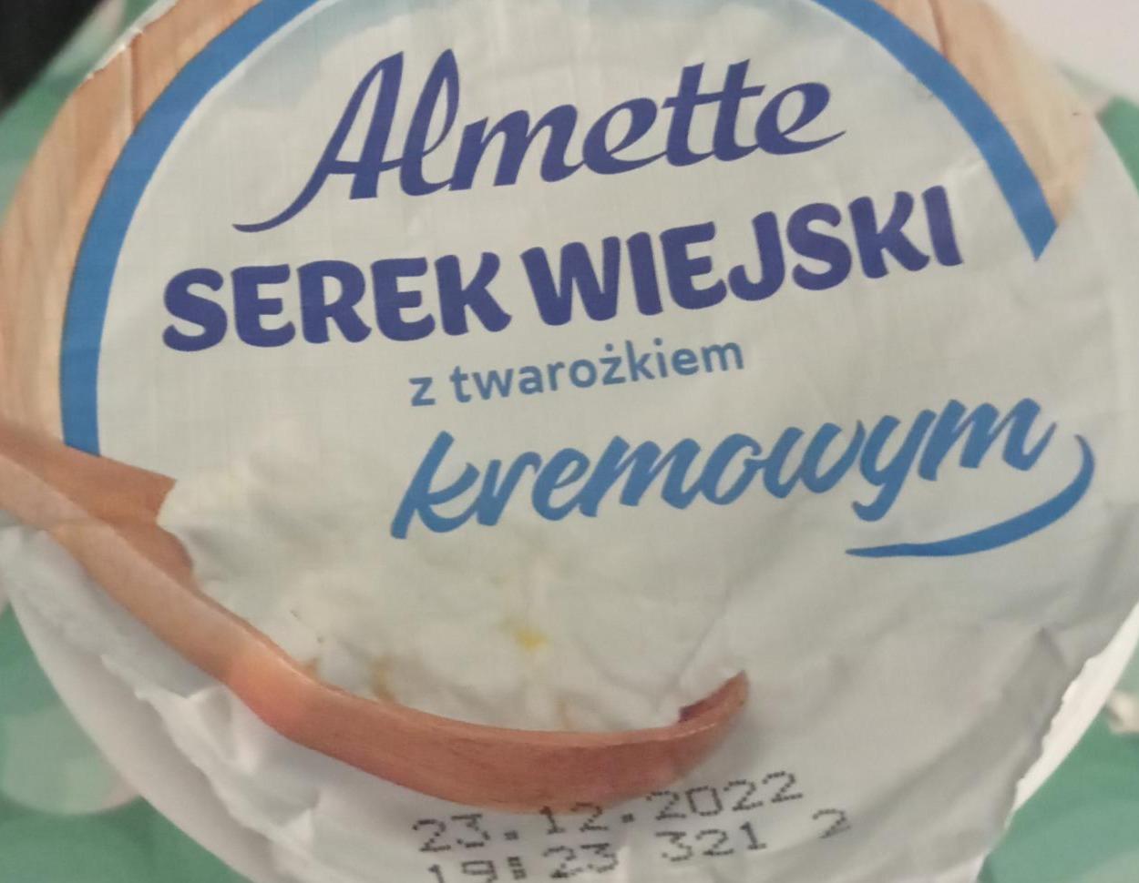 Zdjęcia - Almette Serek wiejski z twarożkiem kremowym 150 g