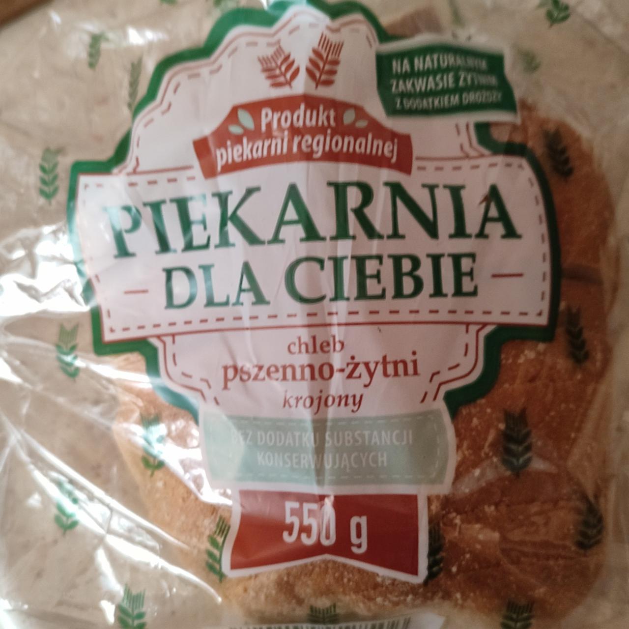 Zdjęcia - Chleb pszenno-żytni Piekarnia Dla Ciebie