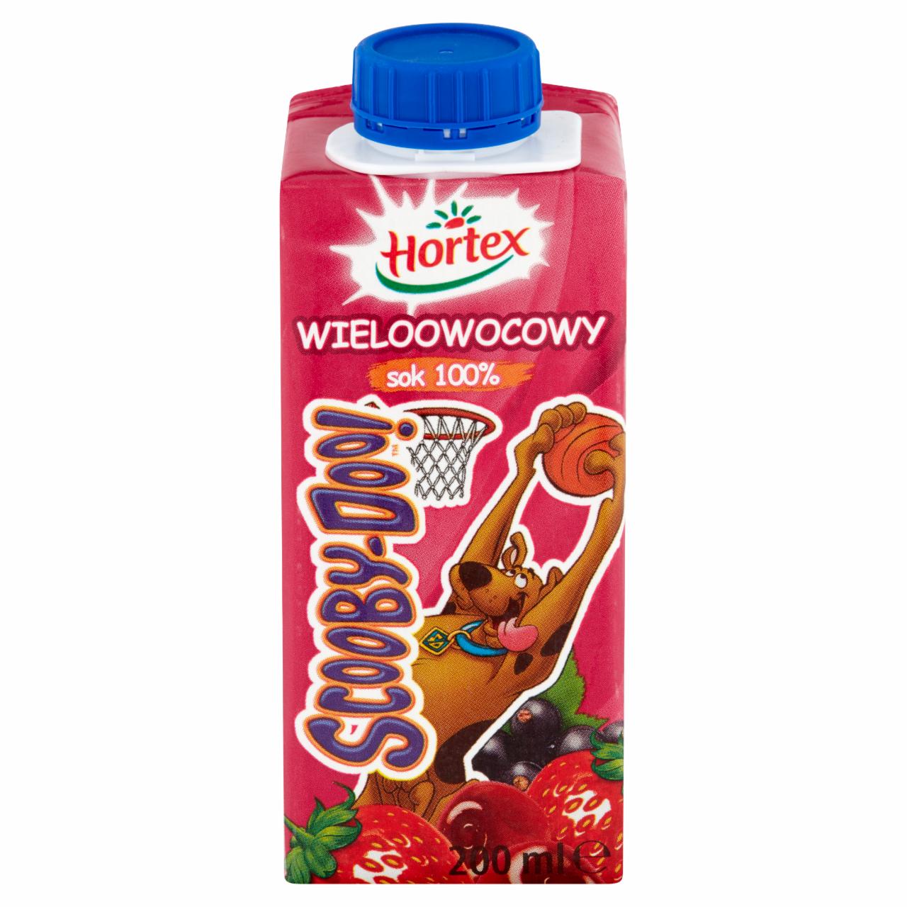 Zdjęcia - Hortex Scooby-Doo! Wieloowocowy Sok 100% 200 ml