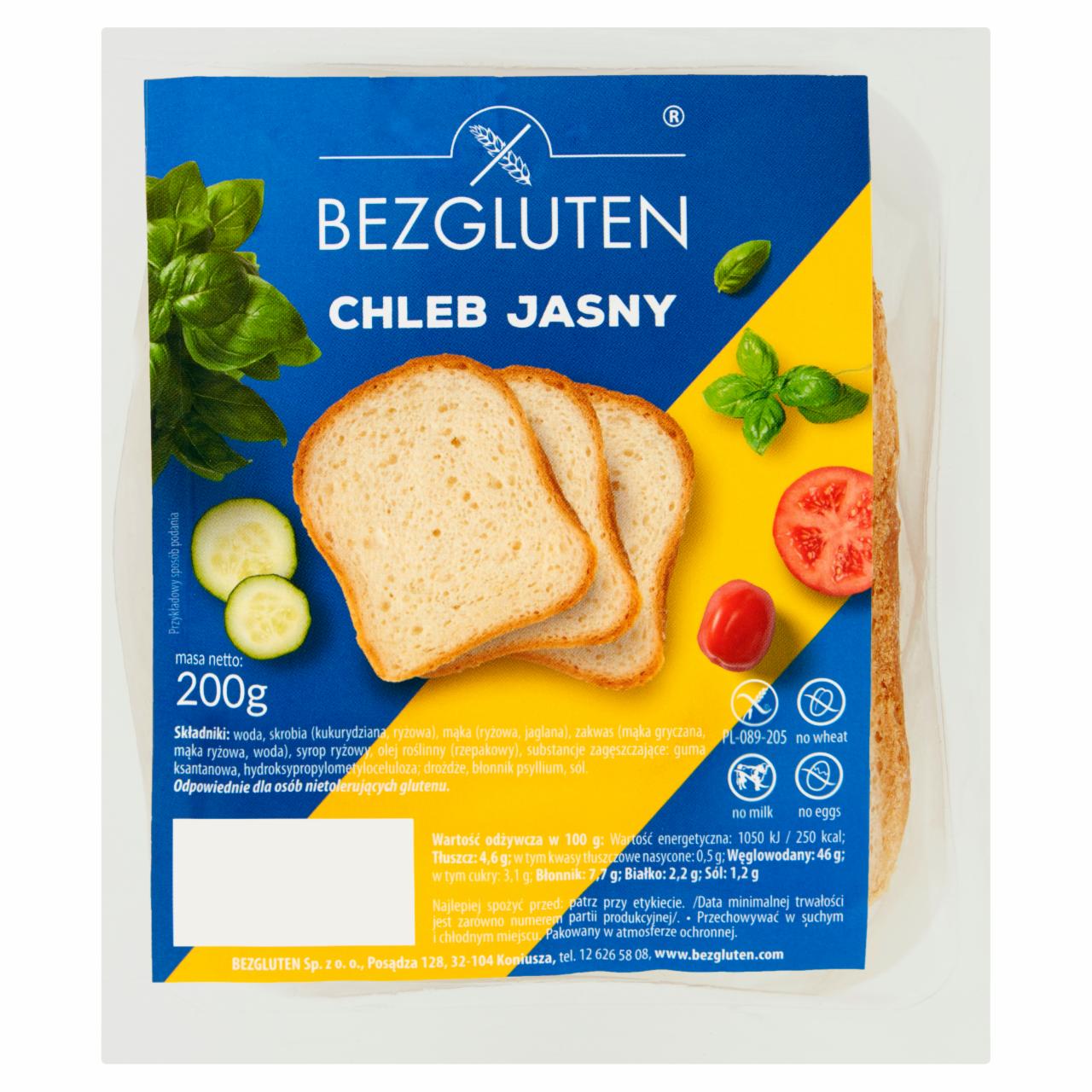 Zdjęcia - Bezgluten Chleb jasny 200 g