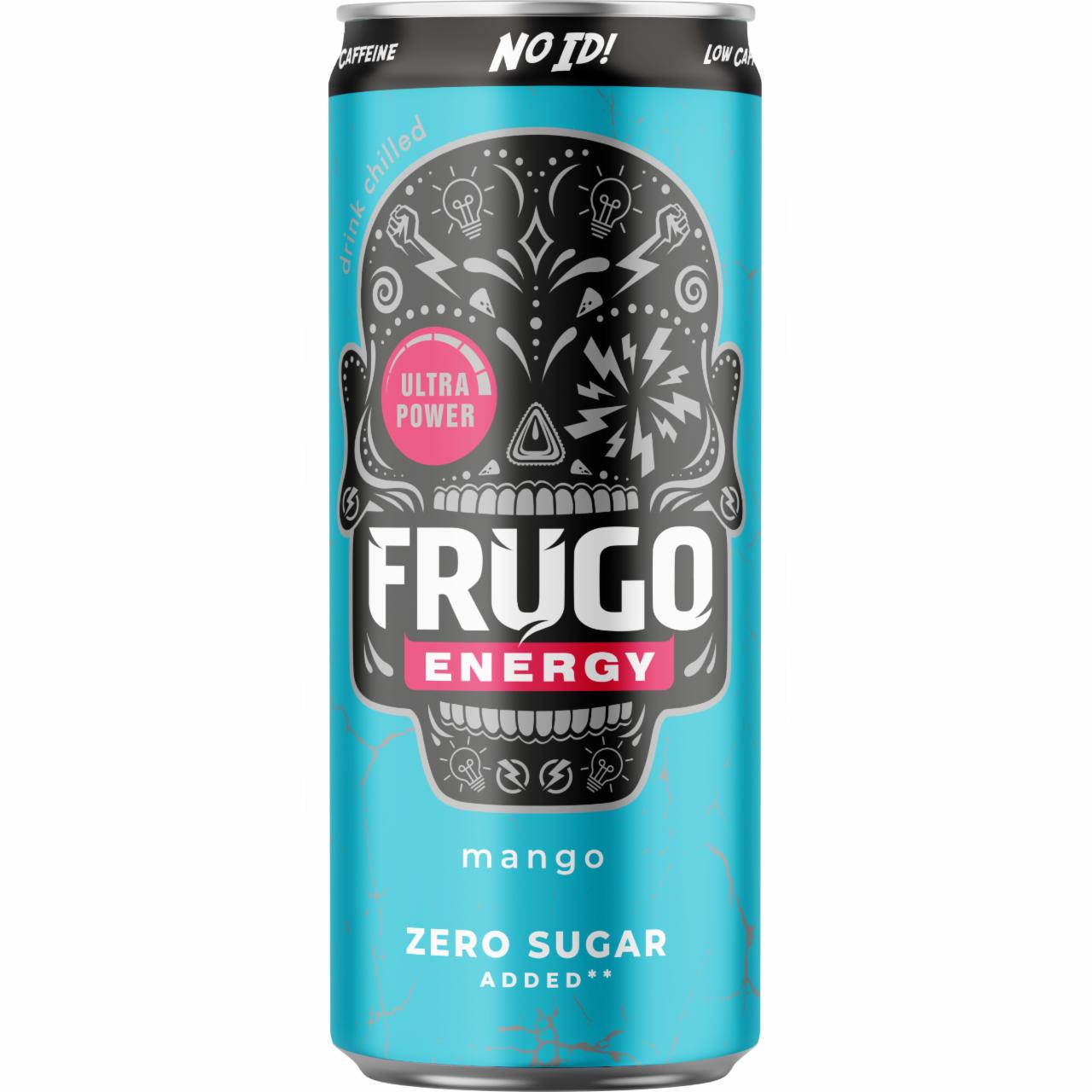 Zdjęcia - Frugo Energy Mango Gazowany napój 330 ml