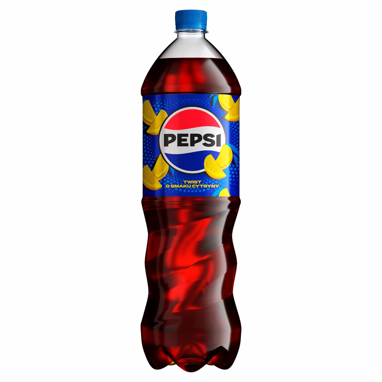 Zdjęcia - Pepsi-Cola Twist Napój gazowany typu cola o smaku cytryny 1,5 l