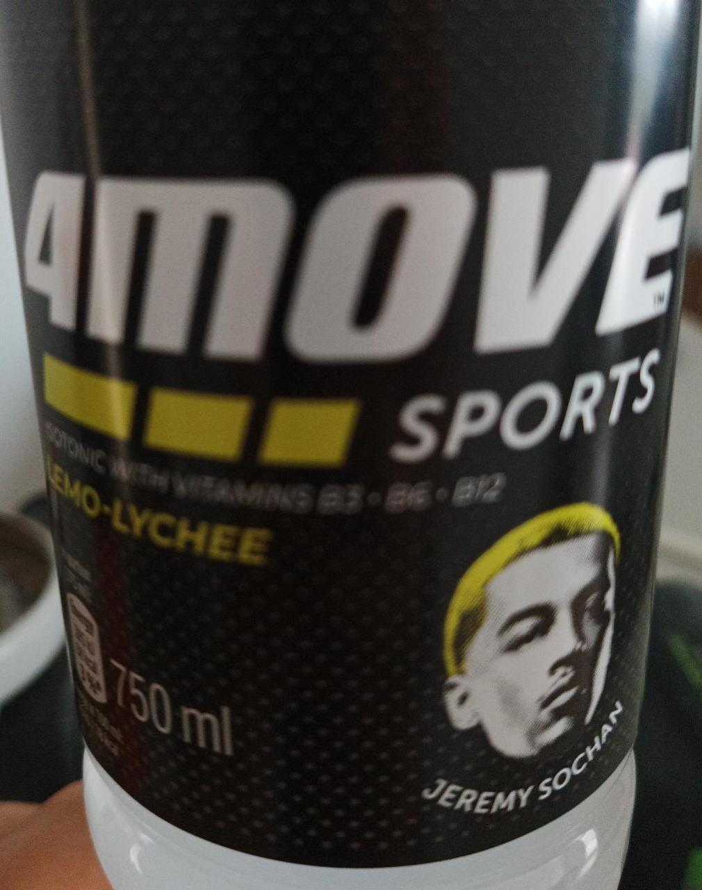 Zdjęcia - Napój sports lemo lychee 4Move