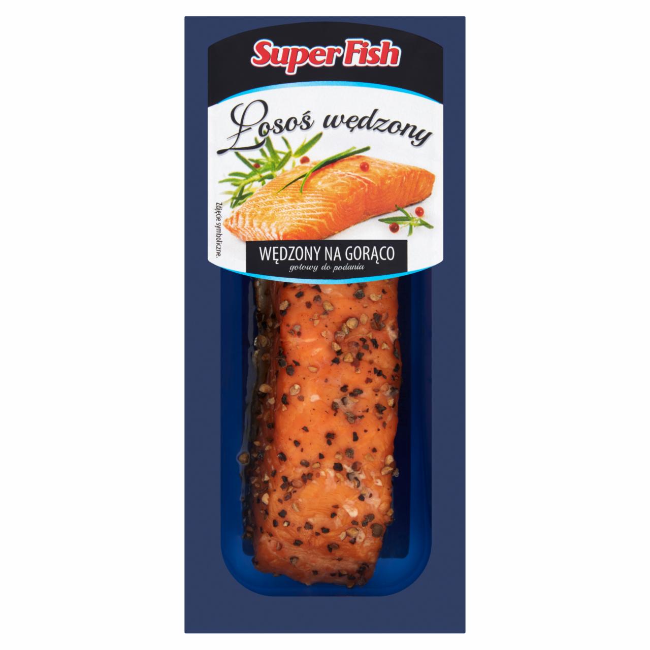 Zdjęcia - SuperFish Łosoś wędzony na gorąco z pieprzem 125 g