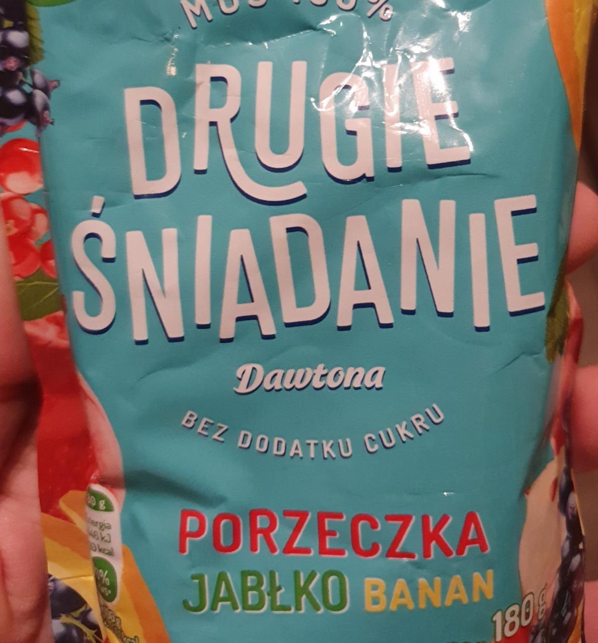 Zdjęcia - Drugie Śniadanie porzeczka jabłko banan Dawtona