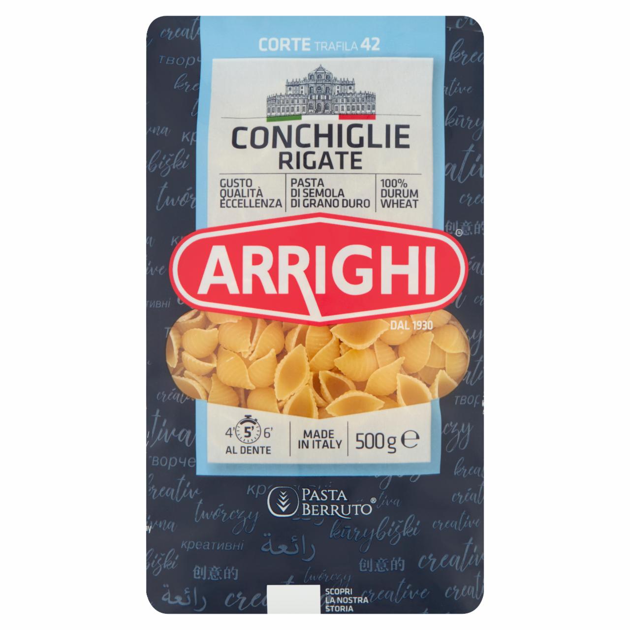 Zdjęcia - Makaron conchiglie rigate Arrighi