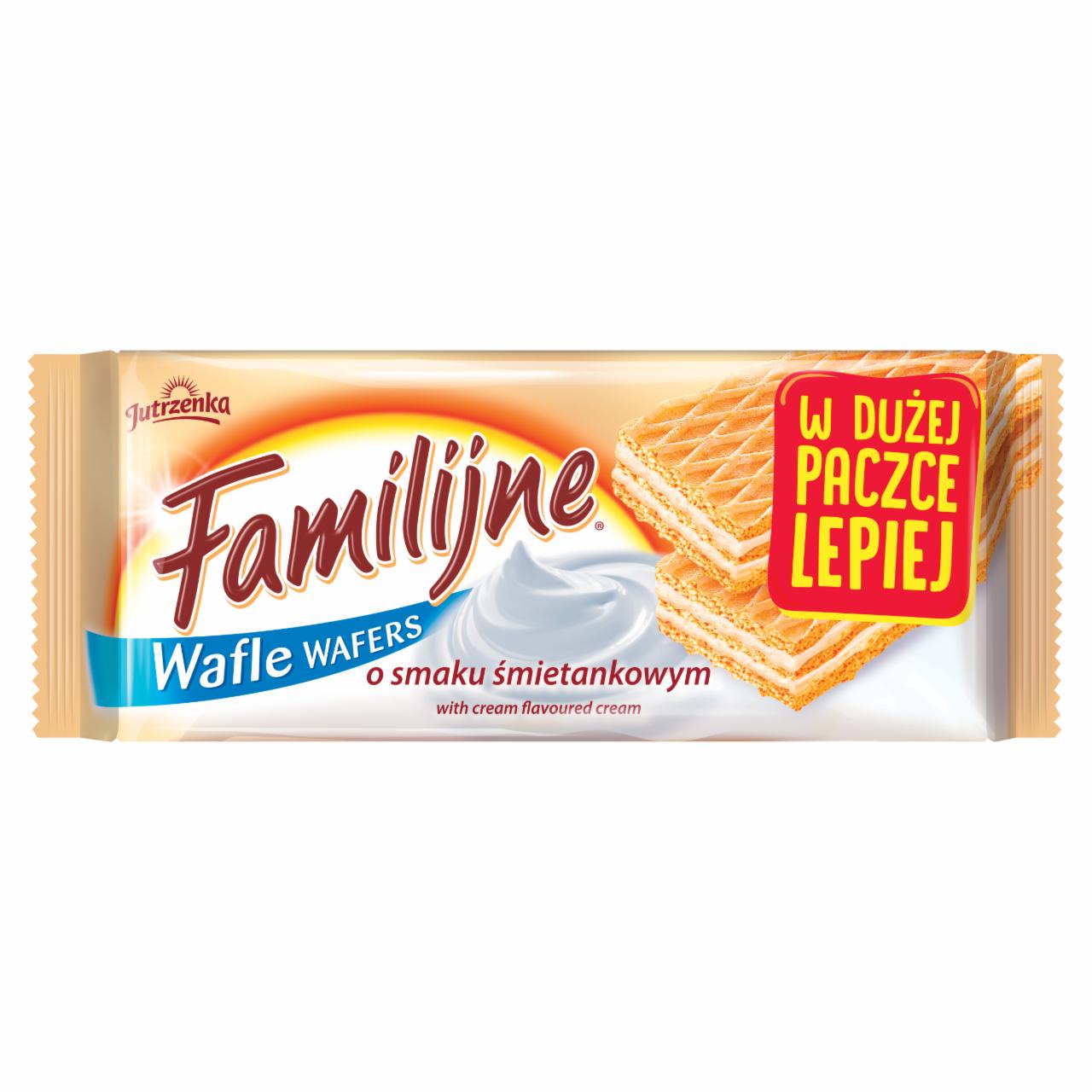 Zdjęcia - Familijne Wafle o smaku śmietankowym 450 g