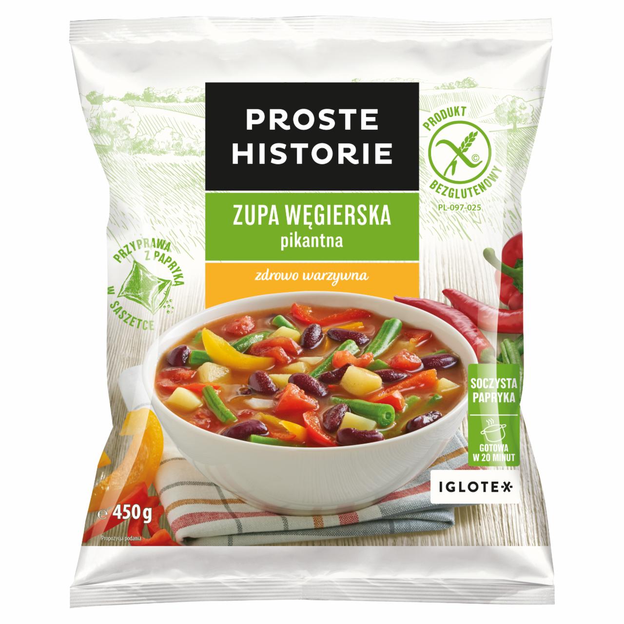 Zdjęcia - Proste Historie Zupa węgierska pikantna 450 g