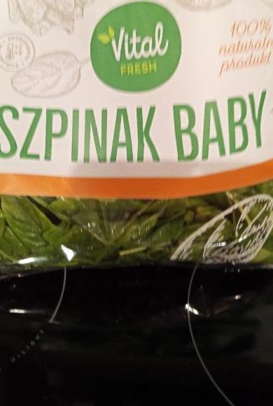 Zdjęcia - Szpinak baby Vital