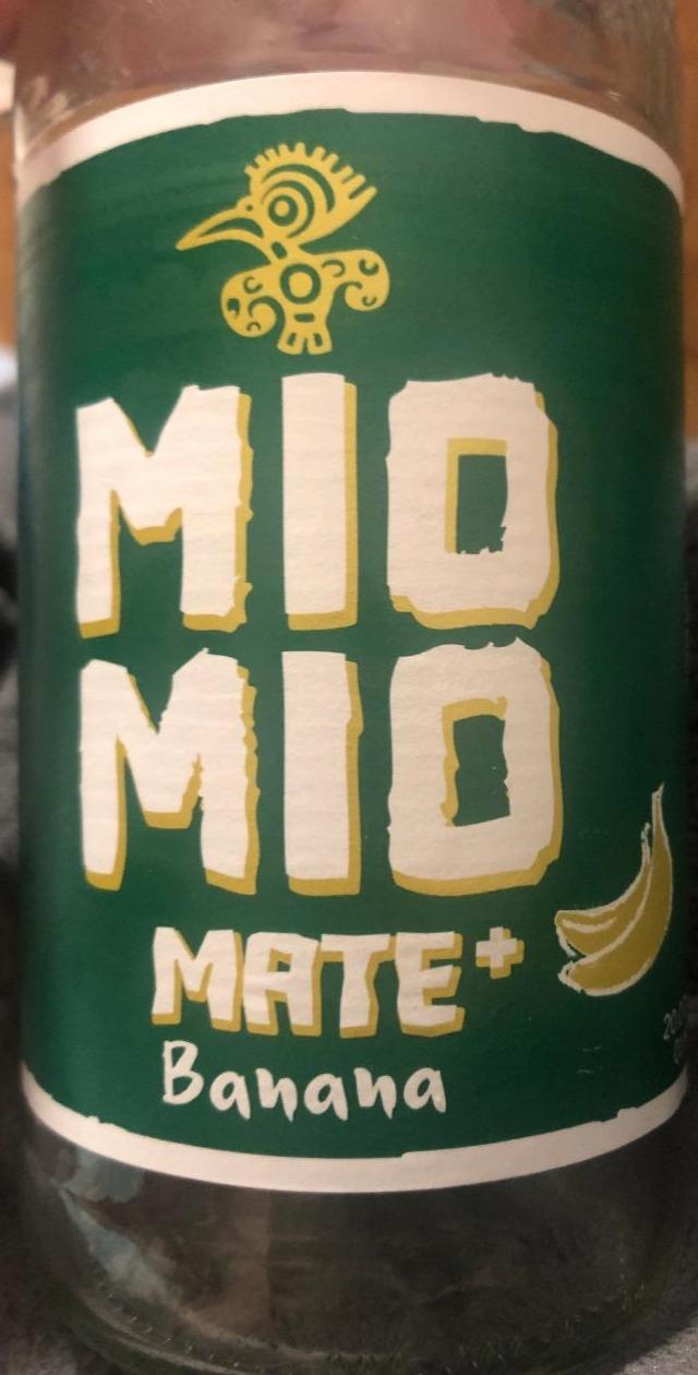 Zdjęcia - Mio Mio Mate + Banana Napój gazowany 0,5 l