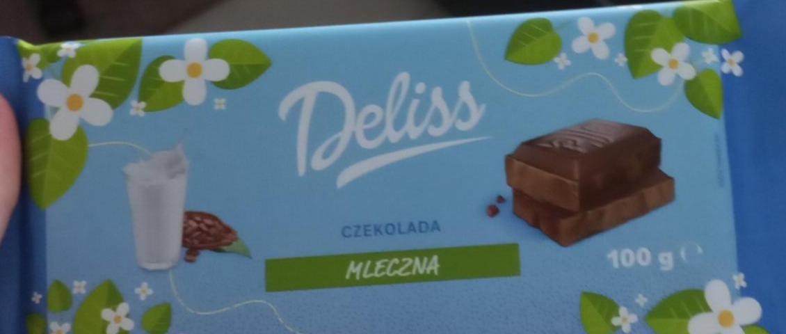 Zdjęcia - Czekolada Mleczna Deliss