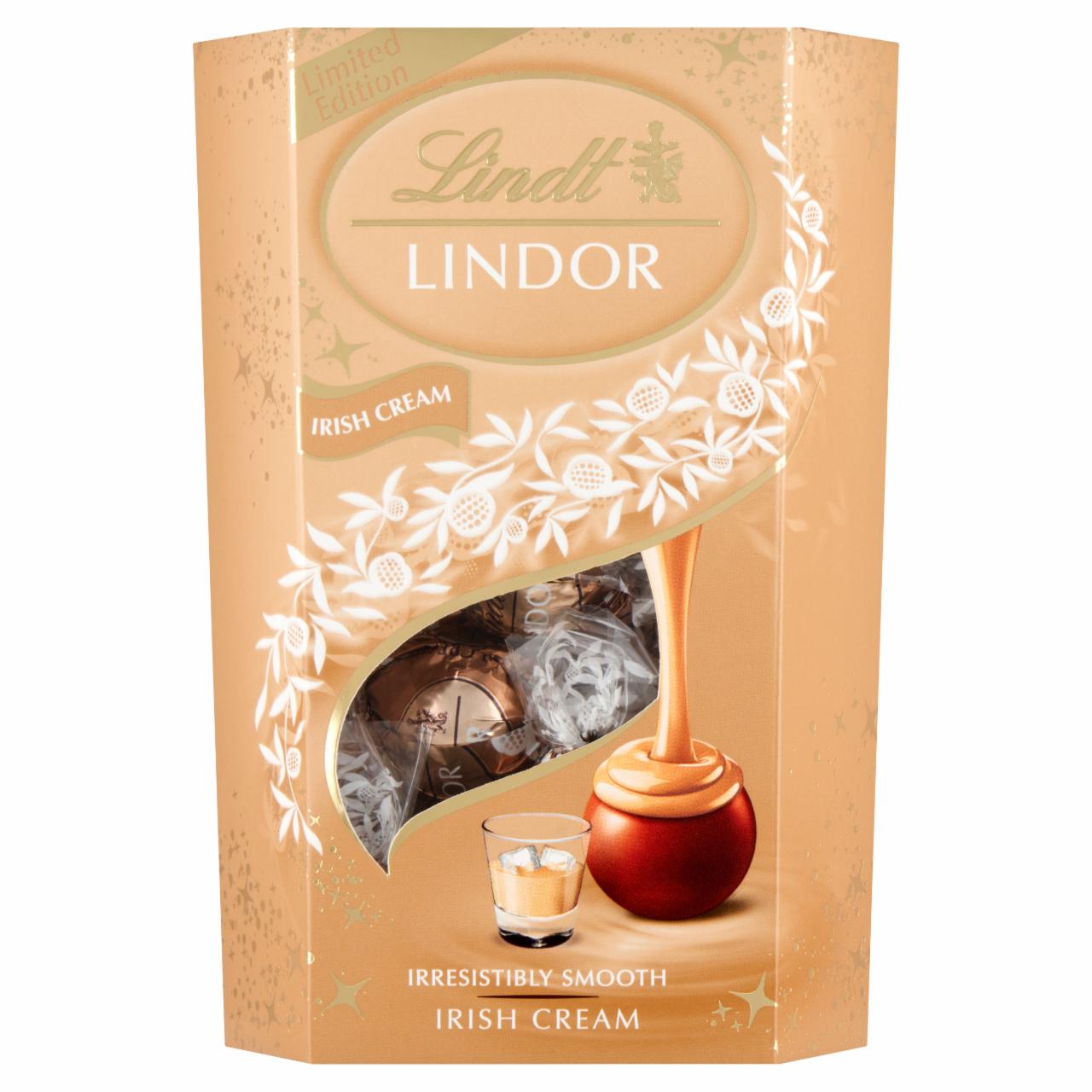 Zdjęcia - Lindt Lindor Irish Cream Praliny z czekolady mlecznej 200 g