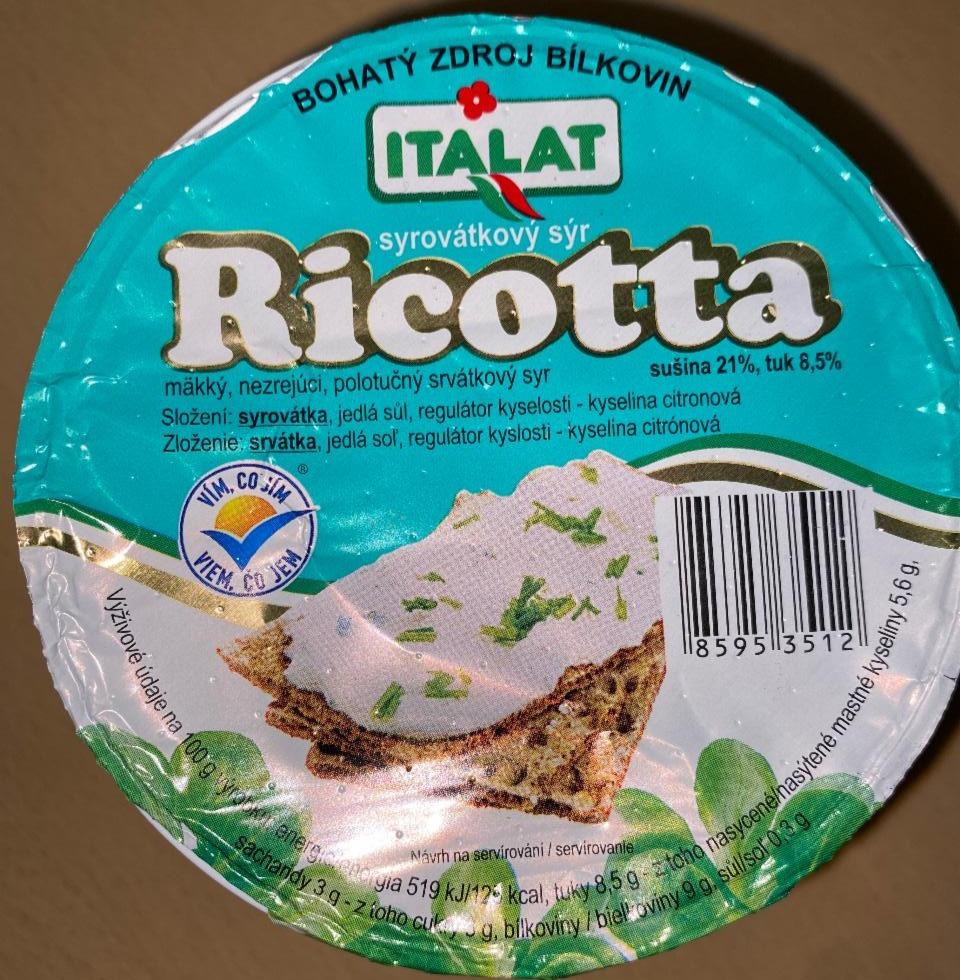 Zdjęcia - Ricotta ser Italat