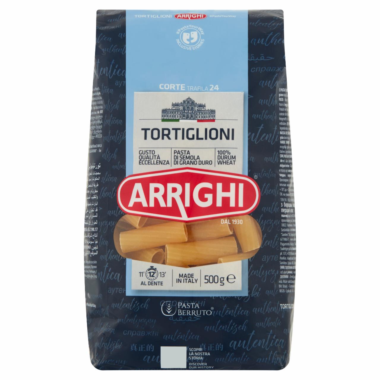 Zdjęcia - Arrighi Makaron tortiglioni 500 g