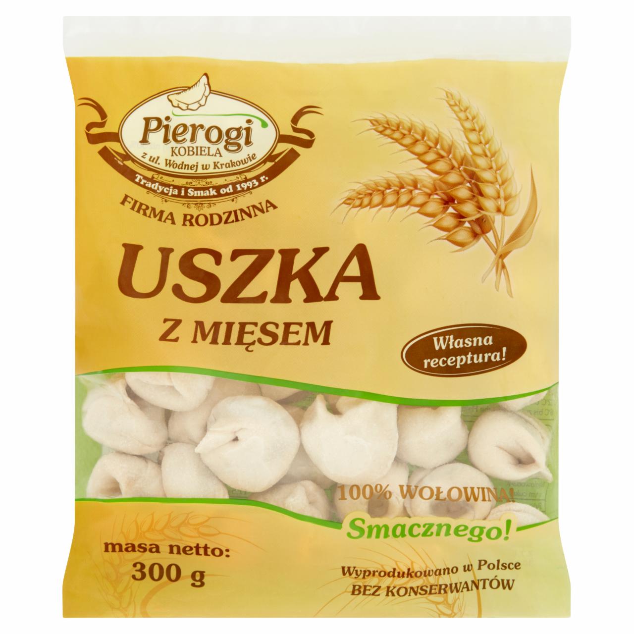 Zdjęcia - Pierogi Kobiela Uszka z mięsem 300 g