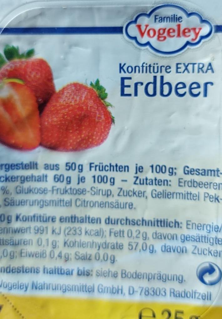 Zdjęcia - konfiturę extra erdbeer familie Vogeley