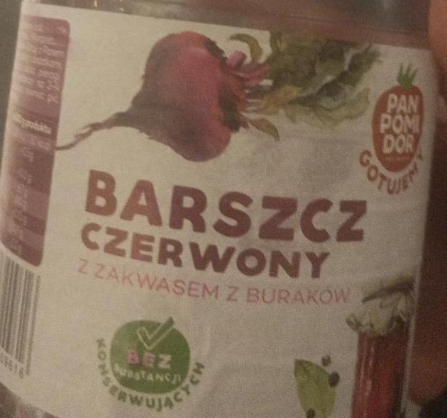 Zdjęcia - Barszcz czerowny Pan Pomidor