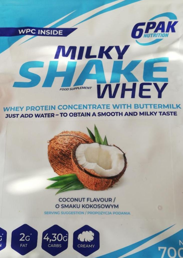 Zdjęcia - 6pak nutrition Milky shake whey cocunt flavour