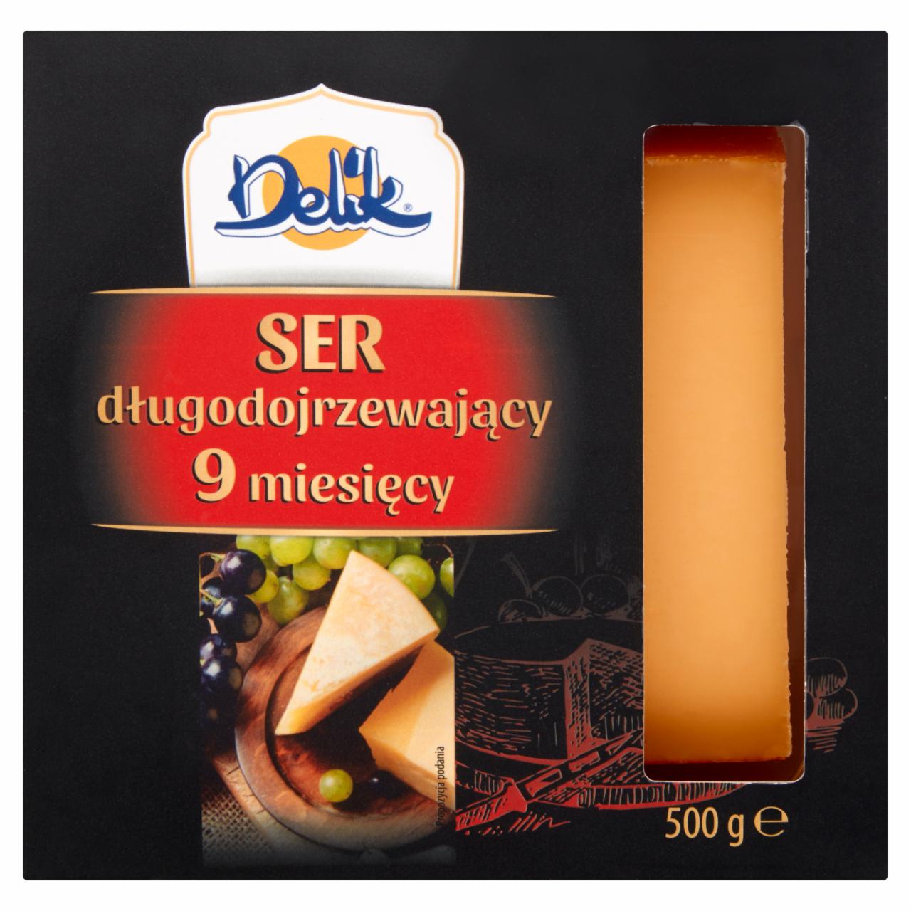 Zdjęcia - Delik Ser długodojrzewający 9 miesięcy 500 g