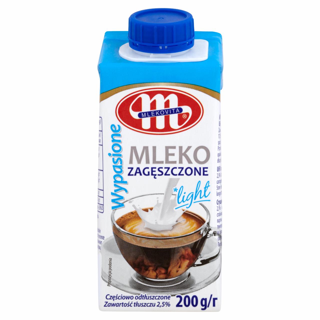 Zdjęcia - Mlekovita Wypasione Mleko zagęszczone light 200 g