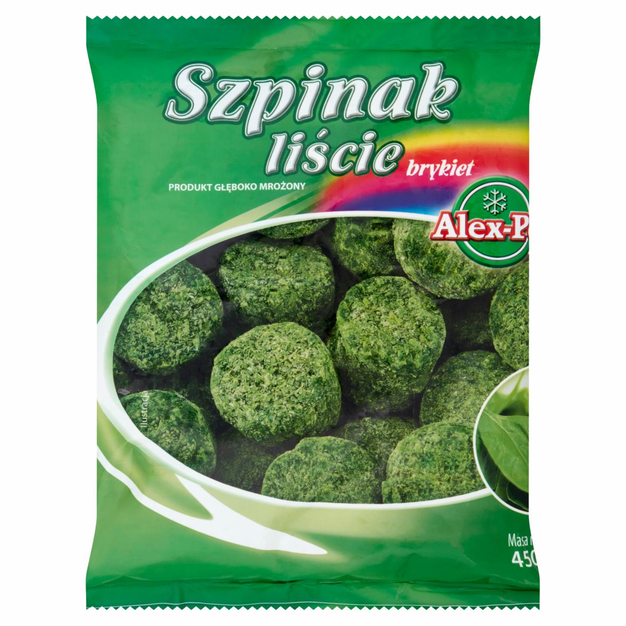 Zdjęcia - Szpinak liście brykiet 450 g