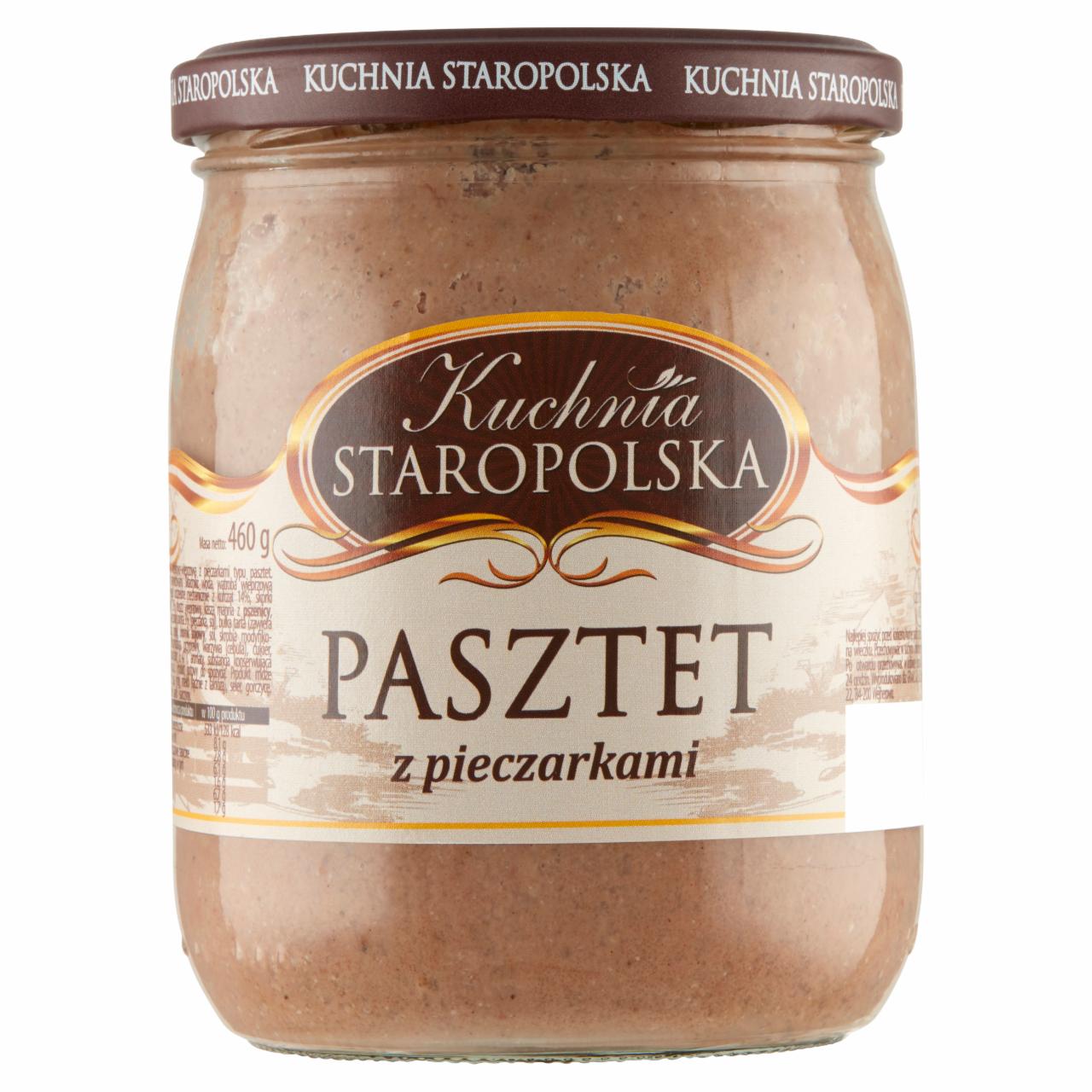 Zdjęcia - Kuchnia Staropolska Pasztet z pieczarkami 460 g