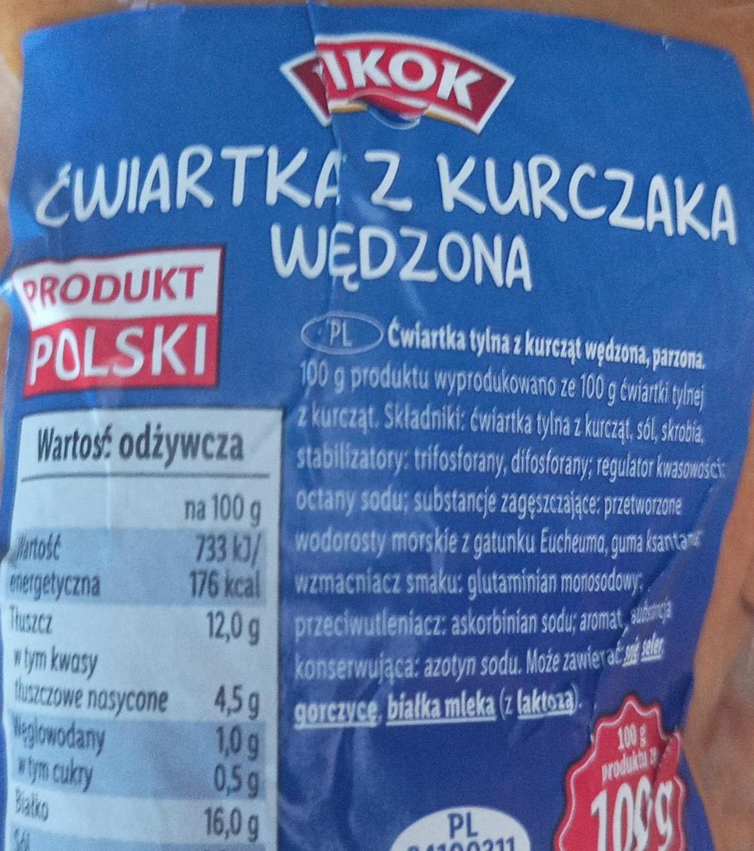 Zdjęcia - Ćwiartka z kurczaka wędzona PIKOK