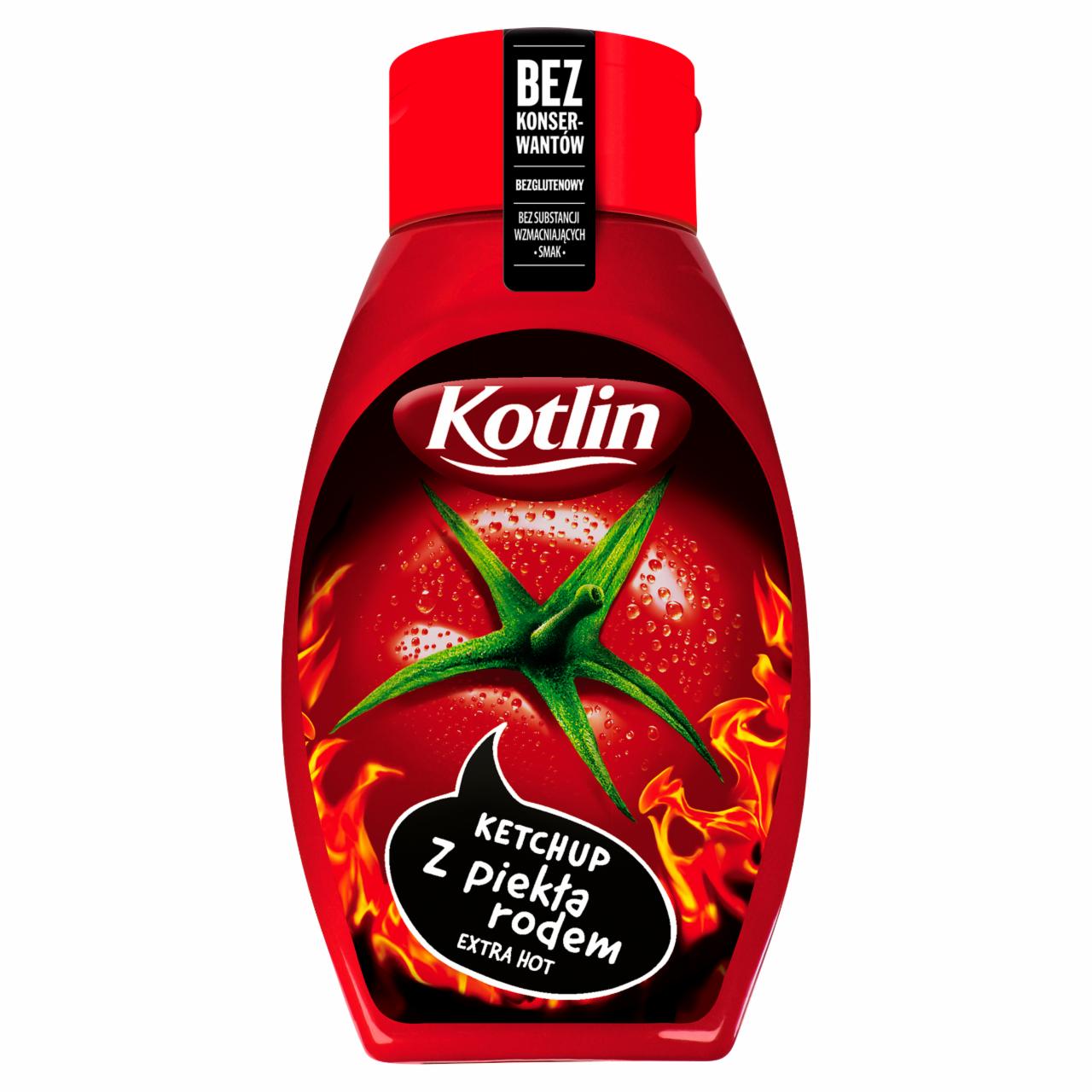 Zdjęcia - Kotlin Ketchup z piekła rodem 450 g