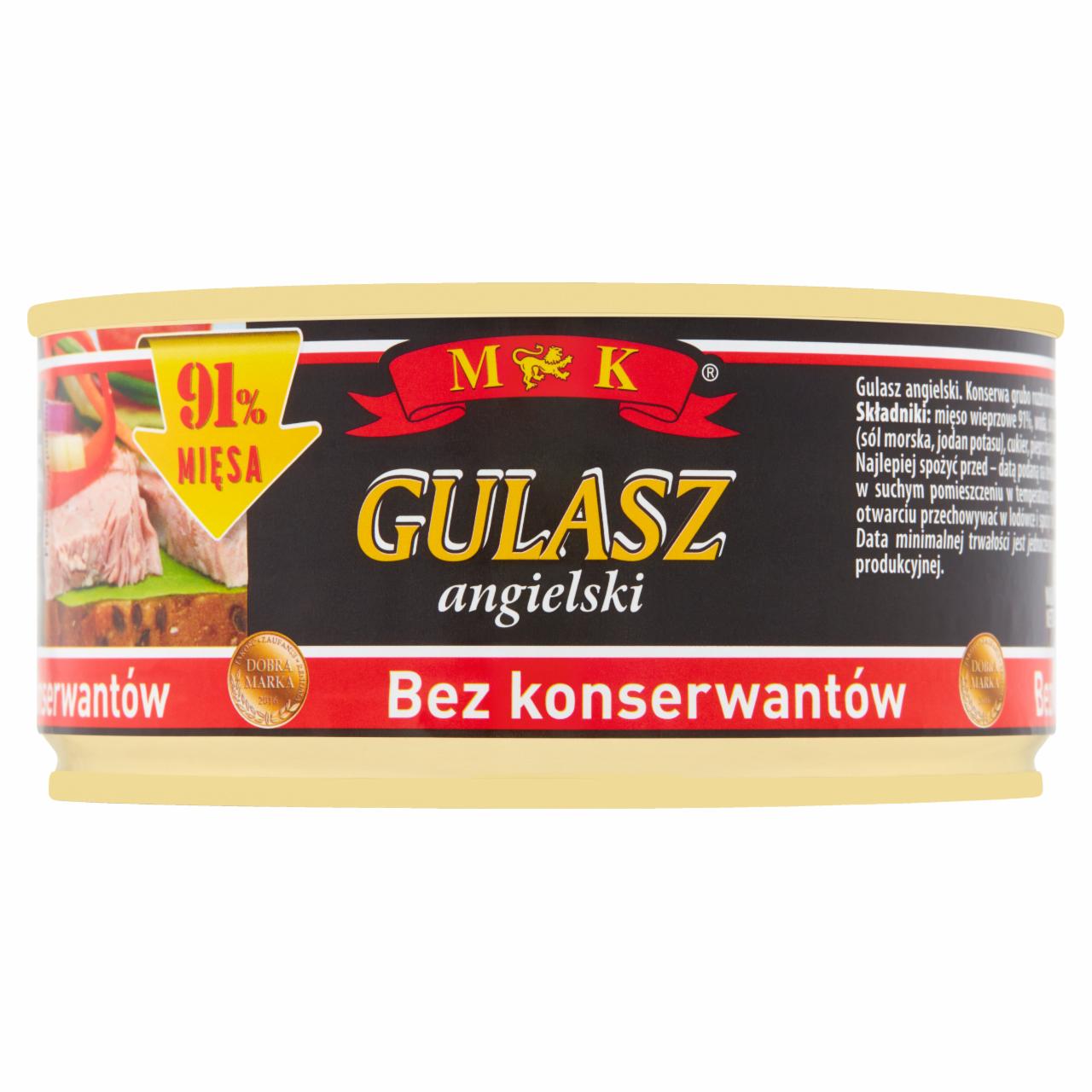 Zdjęcia - MK Konserwa gulasz angielski 300 g