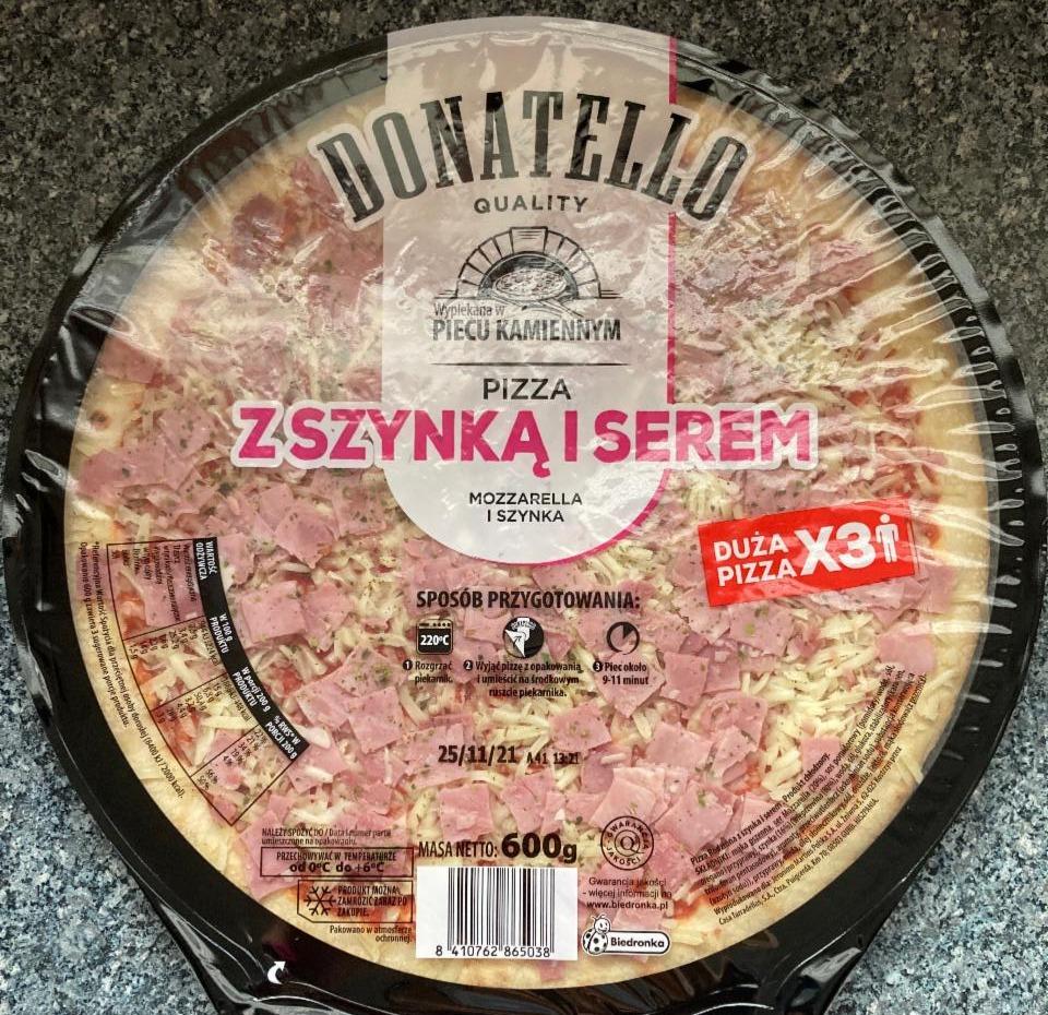 Zdjęcia - Pizza z szynką i serem Donatello