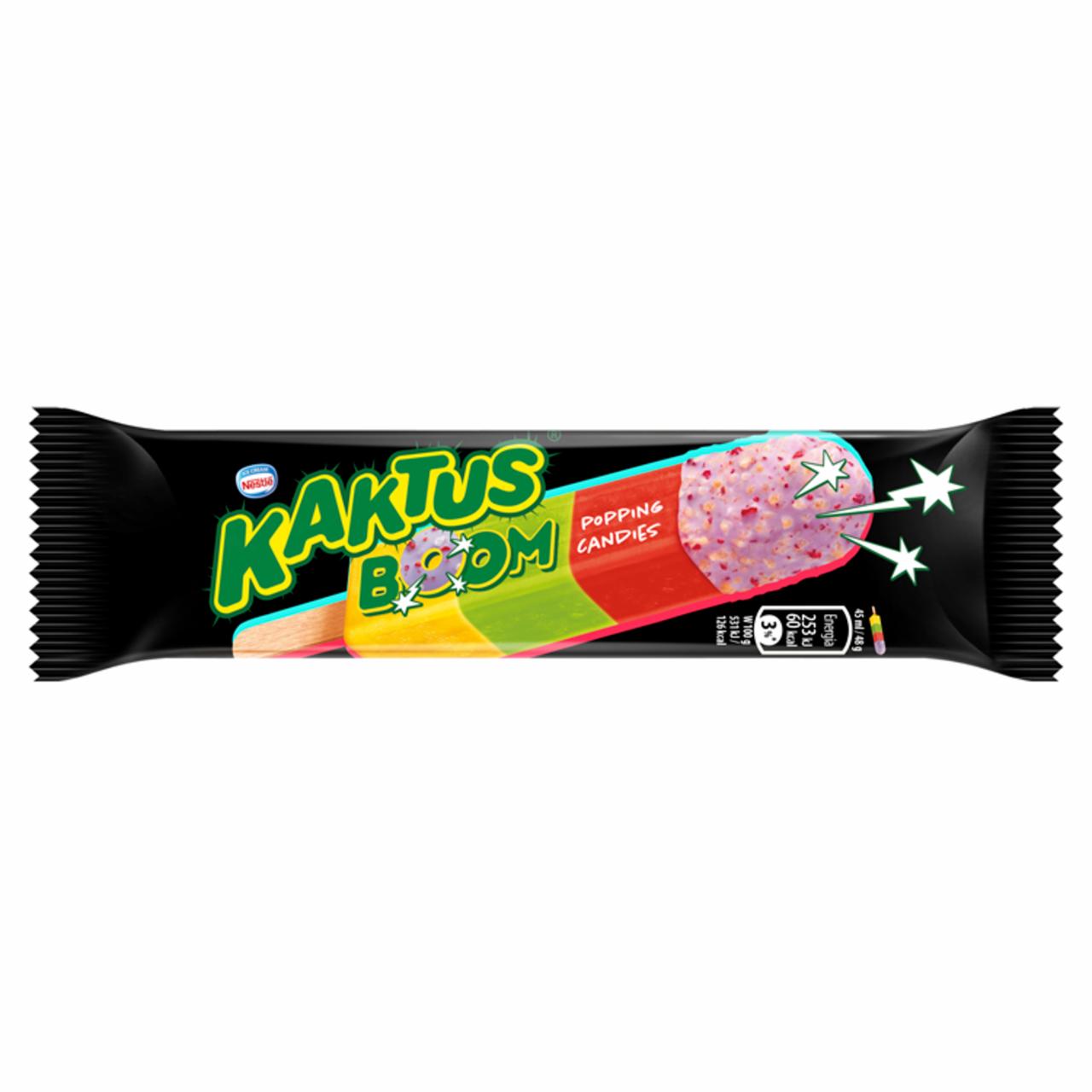 Zdjęcia - Kaktus Boom Sorbet mango-marakuja sorbet jabłkowy i sorbet truskawkowy z polewą 46 ml