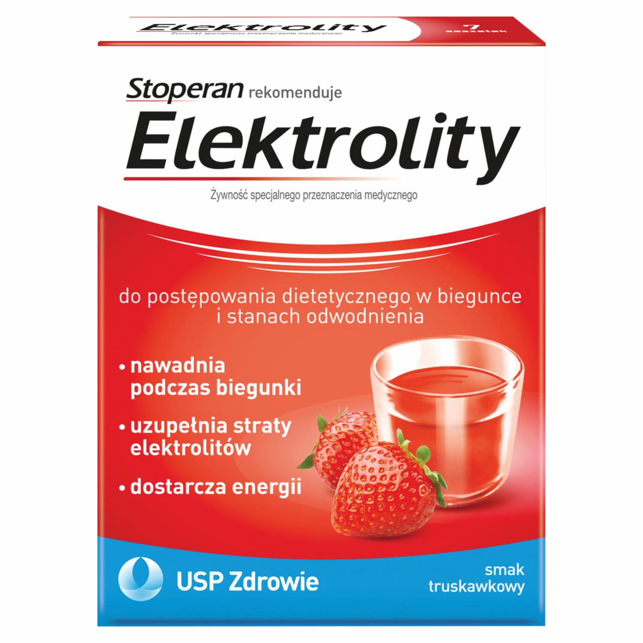 Zdjęcia - Elektrolity Żywność specjalnego przeznaczenia medycznego smak truskawkowy 29,4 g (7 x 4,2 g)