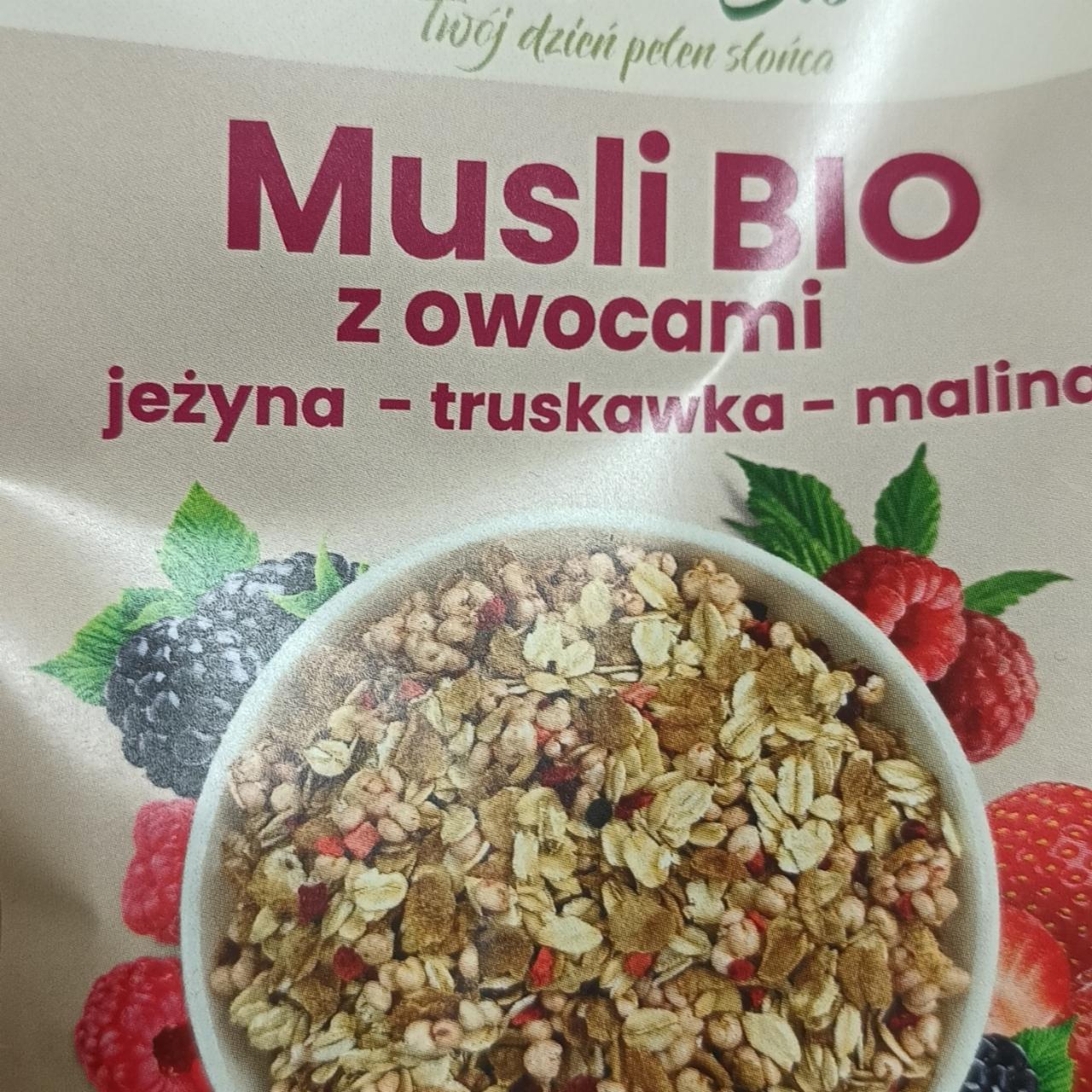 Zdjęcia - Musli bio z owocami jeżyna truskawka malina Soligrano bio