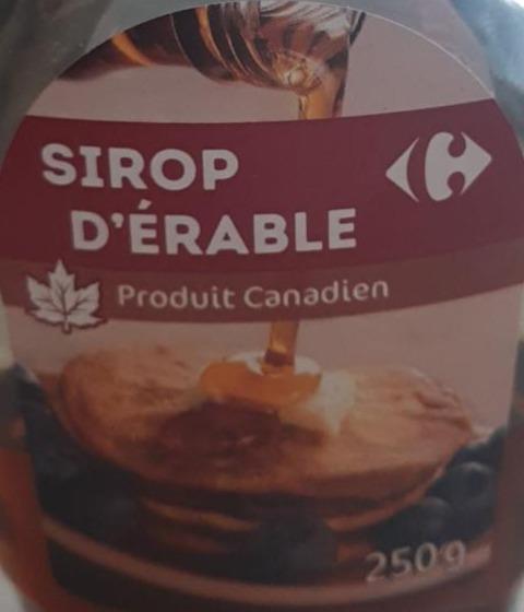 Zdjęcia - sirop d'érable Carrefour