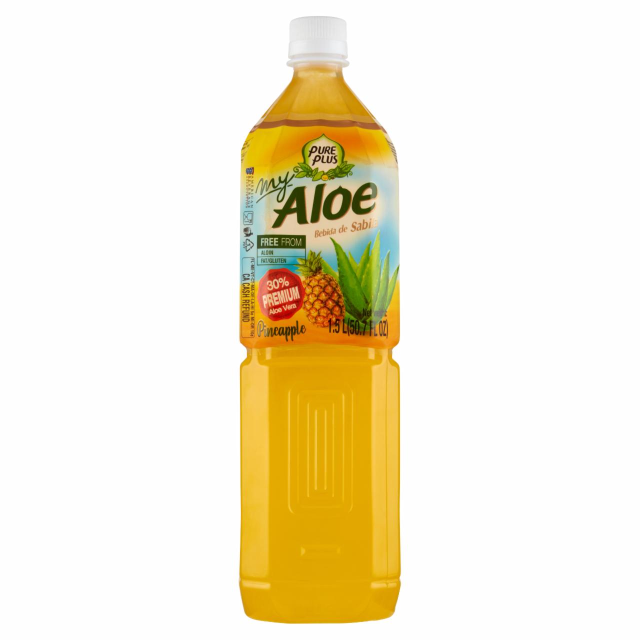 Zdjęcia - Pure Plus Premium My Aloe Napój z aloesem o smaku ananasowym 1,5 l