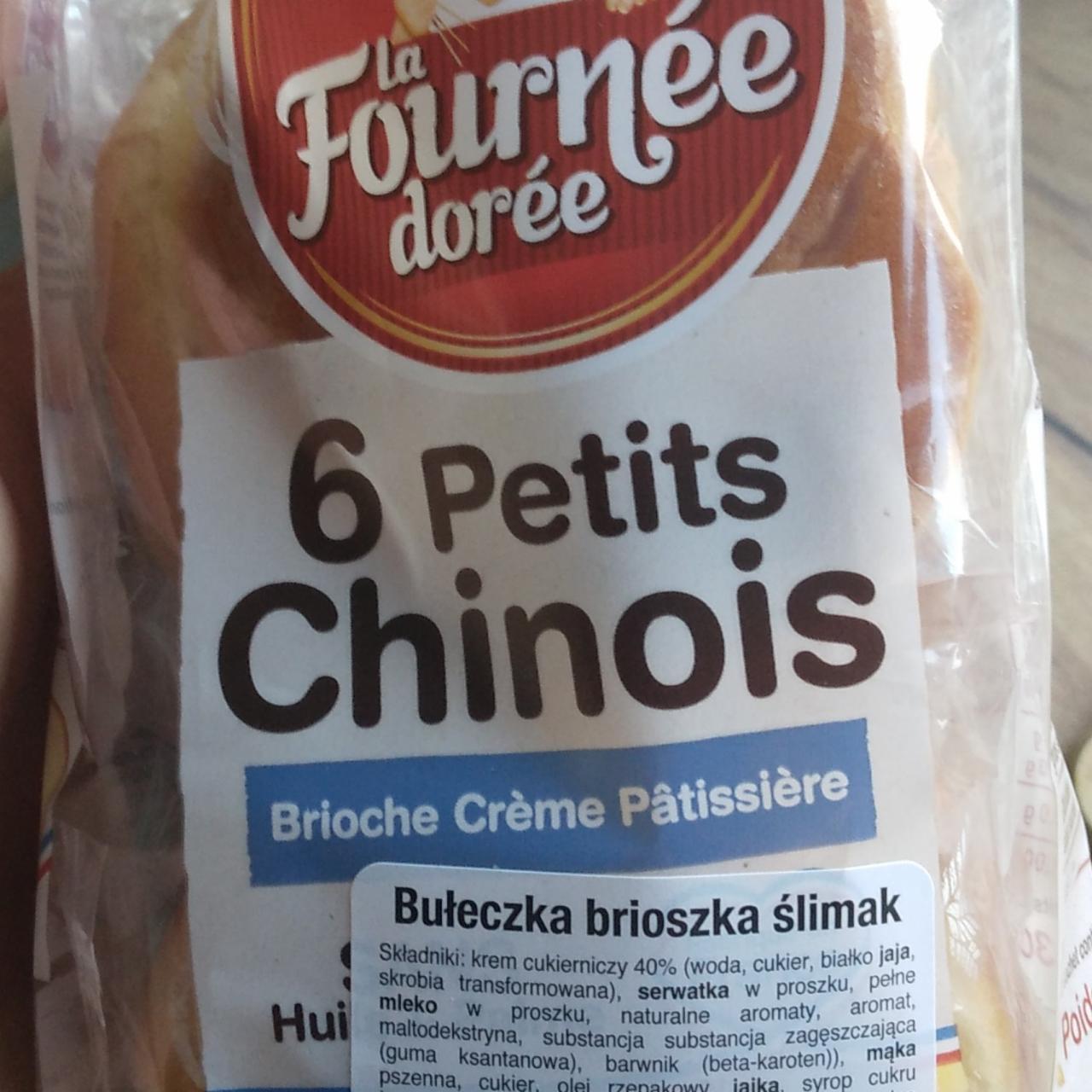 Zdjęcia - 6 petits chinois brioche creme Patissiere La fournee doree