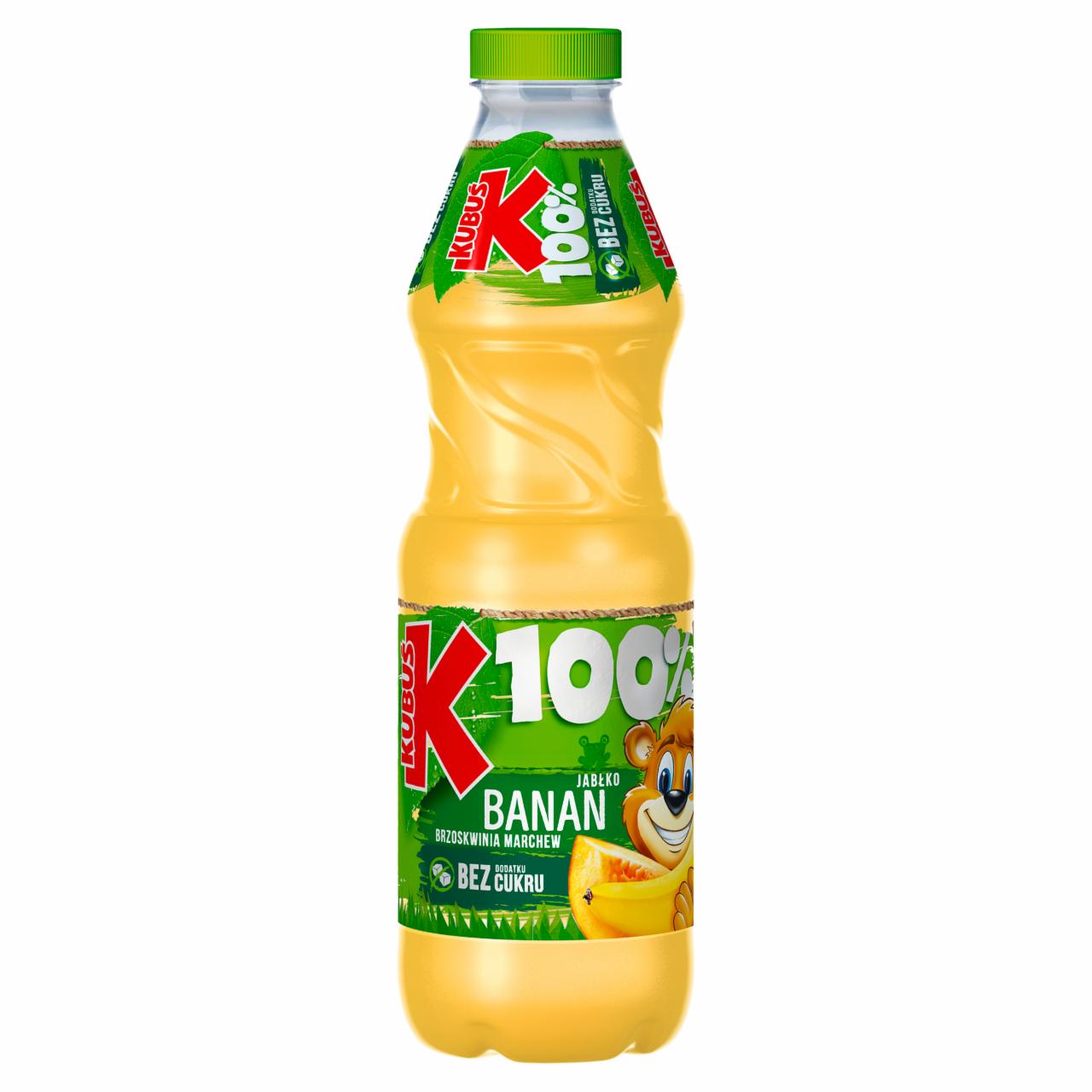 Zdjęcia - Kubuś 100% Sok jabłko banan brzoskwinia marchew 850 ml