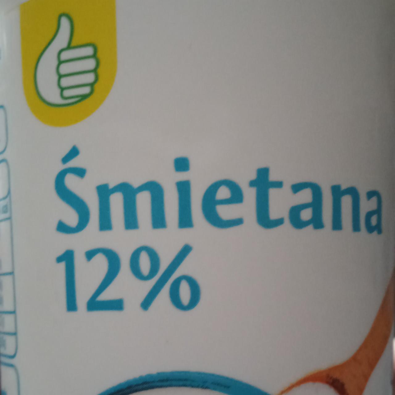 Zdjęcia - Śmietana 12% Auchan