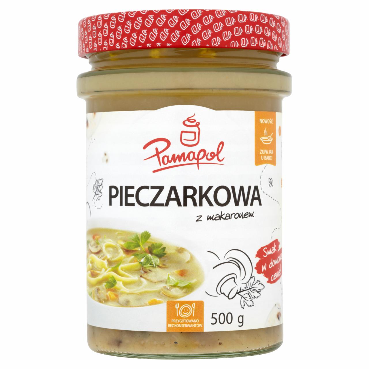 Zdjęcia - Pamapol Pieczarkowa z makaronem 500 g