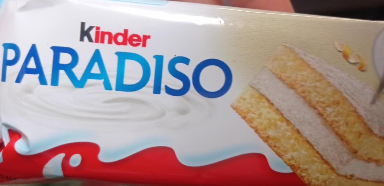 Zdjęcia - Mleczna kanapka Paradiso Kinder