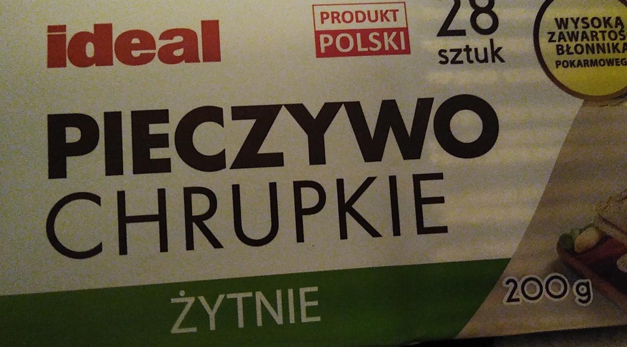 Zdjęcia - pieczywo chrupkie żytnie ideal