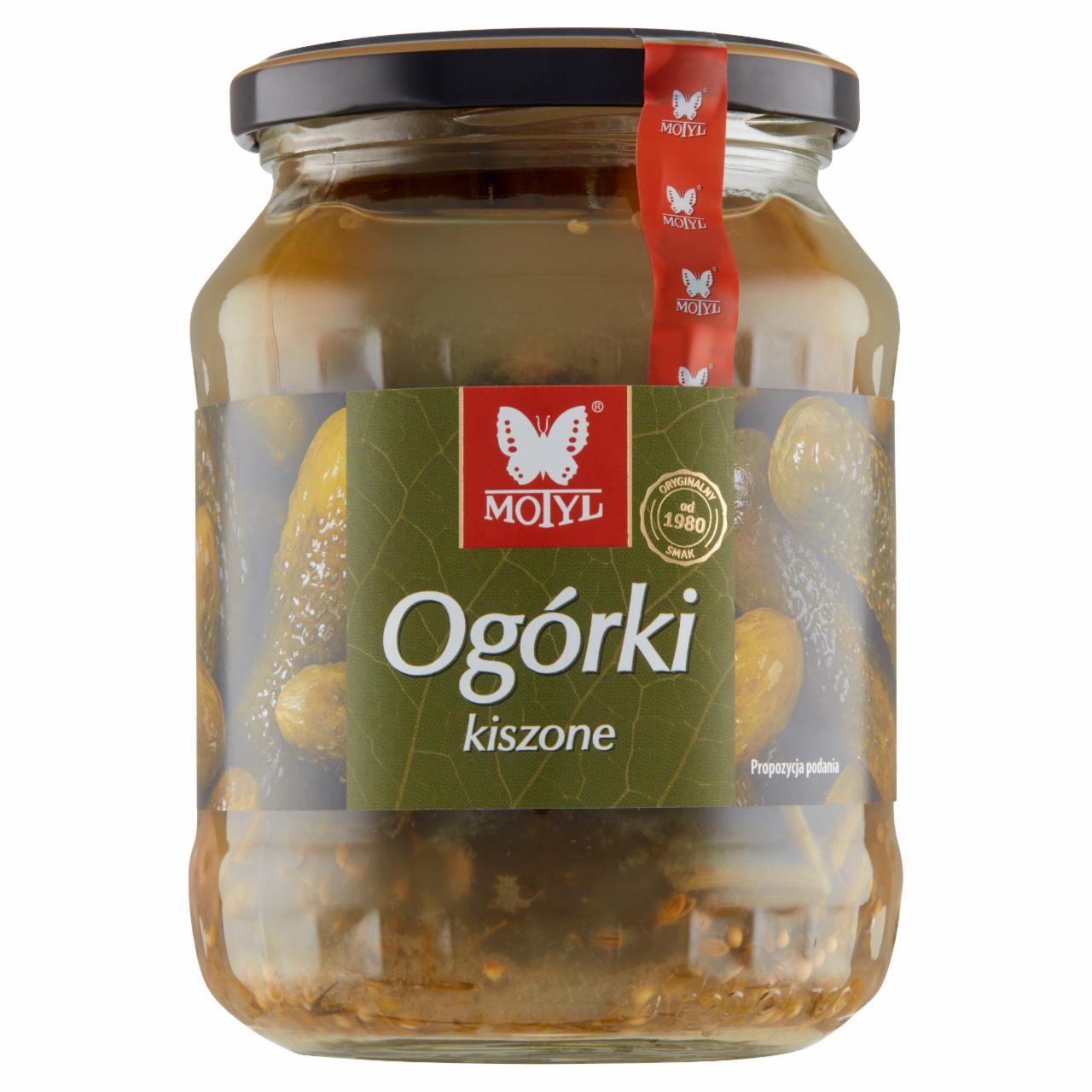 Zdjęcia - Motyl Ogórki kiszone 610 g