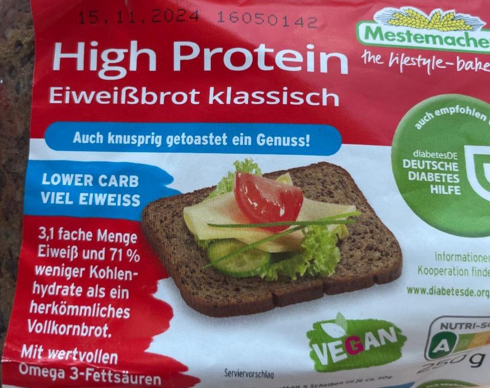 Zdjęcia - High Protein Eiweißbrot klassisch Mestemacher