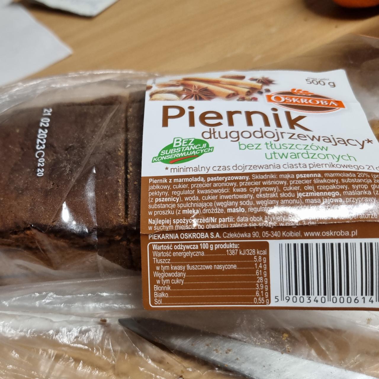 Zdjęcia - Oskroba Piernik staropolski 500 g