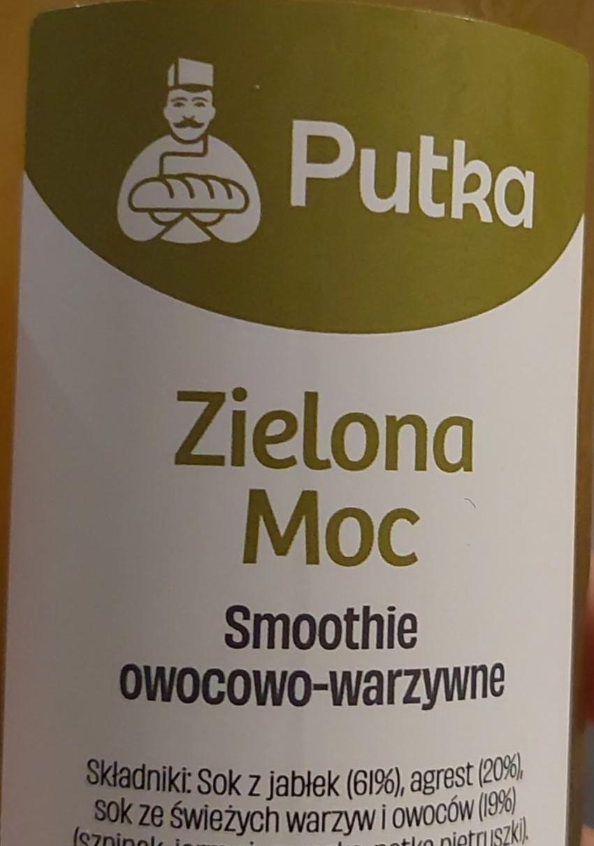 Zdjęcia - Smoothie owocowo warzywne zielona moc Putka